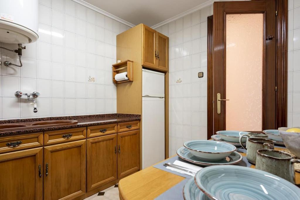 Apartamento Trisquel Gijón Esterno foto